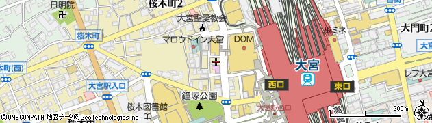 桜木治療院グッと楽周辺の地図