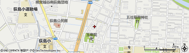 埼玉県越谷市南荻島253周辺の地図