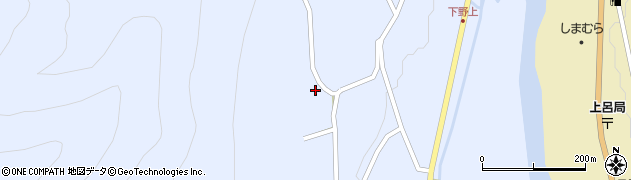 岐阜県下呂市萩原町野上1377周辺の地図