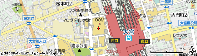 １００円ショップ・イーズＤｏＭ　大宮店周辺の地図