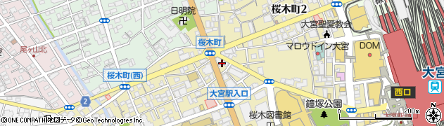 良和堂治療室周辺の地図
