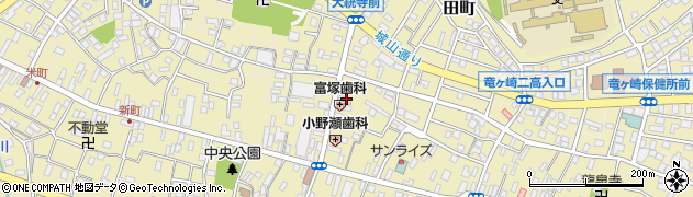 茨城県龍ケ崎市横町4241周辺の地図