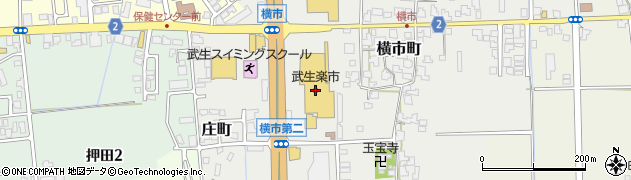 武生楽市周辺の地図