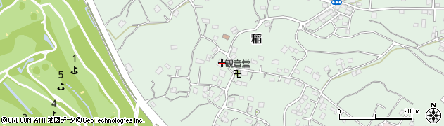 茨城県取手市稲1144周辺の地図