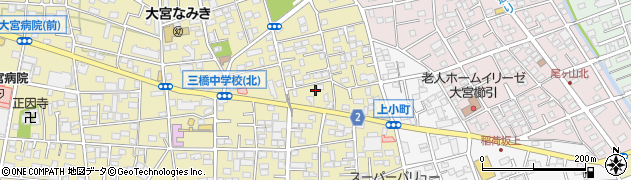 埼玉県さいたま市大宮区三橋1丁目134周辺の地図