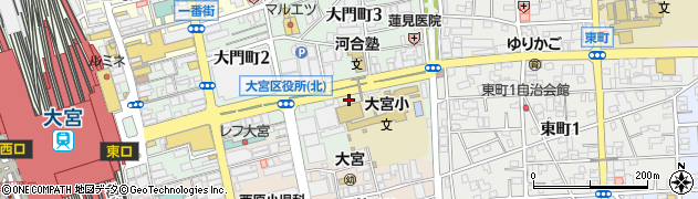 ガル・エージェンシー・大宮駅前周辺の地図