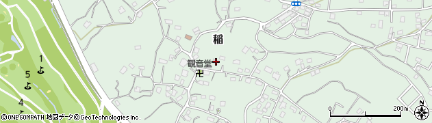 茨城県取手市稲1122周辺の地図
