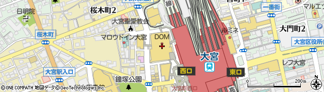 埼玉県さいたま市大宮区桜木町2丁目3周辺の地図
