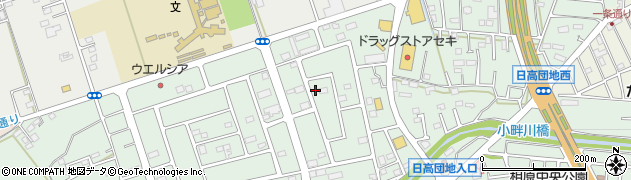 埼玉県日高市高萩2345周辺の地図