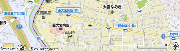 埼玉県さいたま市大宮区三橋1丁目1199周辺の地図