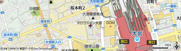 埼玉県さいたま市大宮区桜木町2丁目173周辺の地図