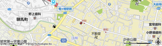 龍ヶ崎米町郵便局周辺の地図