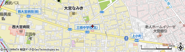 埼玉県さいたま市大宮区三橋1丁目712周辺の地図
