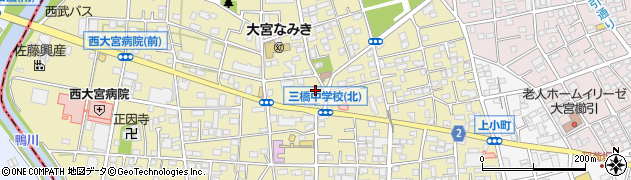 埼玉県さいたま市大宮区三橋1丁目719周辺の地図