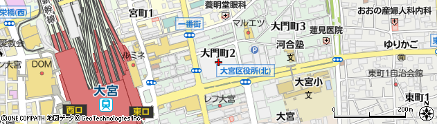 みずほ証券株式会社大宮支店周辺の地図