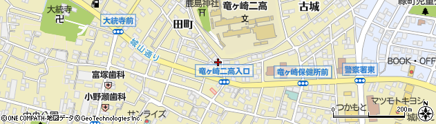 茨城県龍ケ崎市3170-1周辺の地図