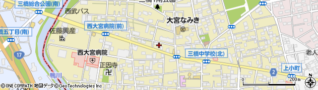 埼玉県さいたま市大宮区三橋1丁目739周辺の地図