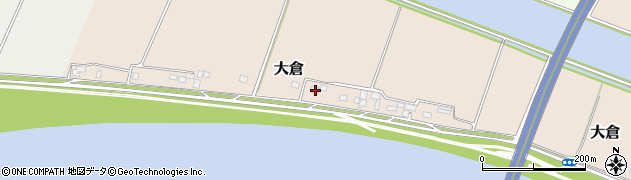 千葉県香取市大倉4622周辺の地図