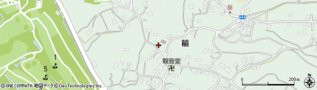 茨城県取手市稲1163周辺の地図