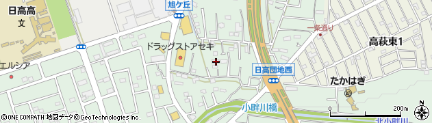 埼玉県日高市高萩2292周辺の地図