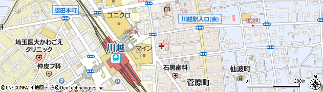 埼玉県川越市菅原町20周辺の地図