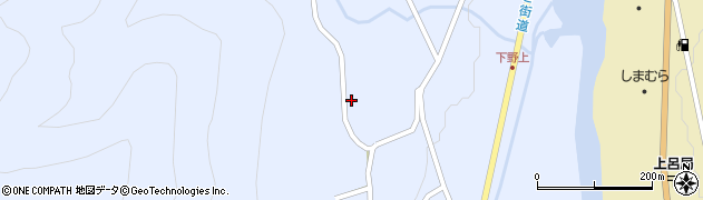 岐阜県下呂市萩原町野上1240周辺の地図