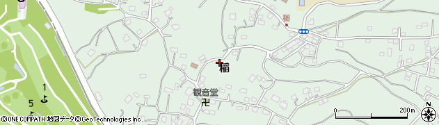 茨城県取手市稲1137周辺の地図