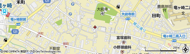 茨城県龍ケ崎市横町4221周辺の地図