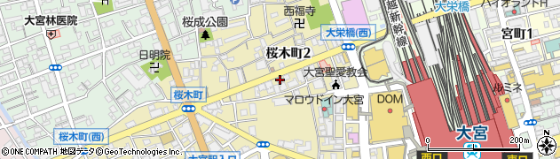 埼玉県さいたま市大宮区桜木町2丁目337周辺の地図