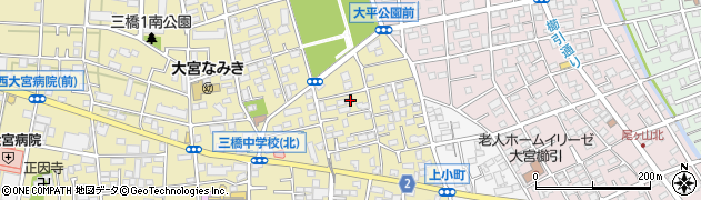 埼玉県さいたま市大宮区三橋1丁目150周辺の地図