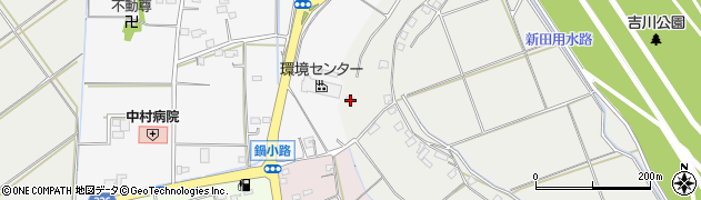 埼玉県吉川市深井新田2158周辺の地図