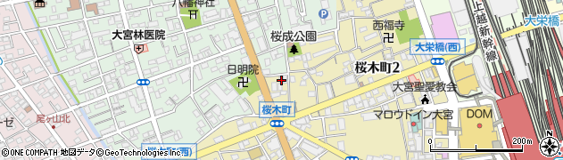 埼玉県さいたま市大宮区桜木町2丁目468周辺の地図
