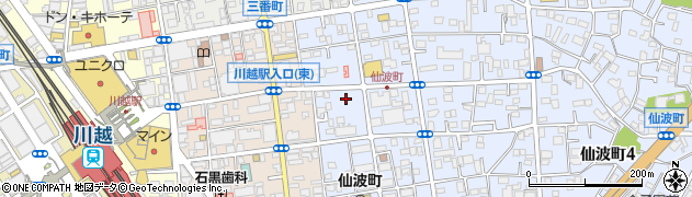 ＰａｒｋＬＥＰＯ川越仙波町駐車場周辺の地図