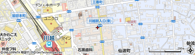 朝日生命保険相互会社　埼玉西支社周辺の地図