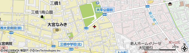 埼玉県さいたま市大宮区三橋1丁目159周辺の地図