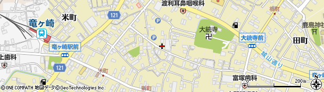 茨城県龍ケ崎市横町4173周辺の地図