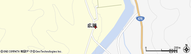 福井県今立郡池田町広瀬4-1周辺の地図