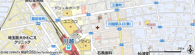 埼玉県川越市菅原町22周辺の地図
