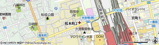 自衛隊埼玉地方協力本部さいたま地域事務所周辺の地図