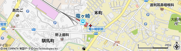 有限会社かねたや　龍ヶ崎駅前本店周辺の地図