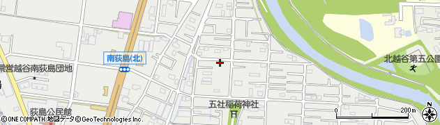 埼玉県越谷市南荻島3677周辺の地図