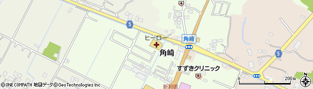 茨城県稲敷市角崎1613周辺の地図