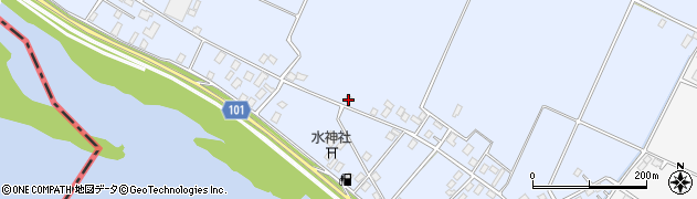 千葉県香取市佐原ニ6453周辺の地図