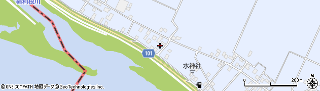 千葉県香取市佐原ニ4957周辺の地図