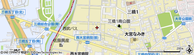 埼玉県さいたま市大宮区三橋1丁目789周辺の地図