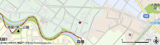 埼玉県さいたま市岩槻区笹久保新田22周辺の地図