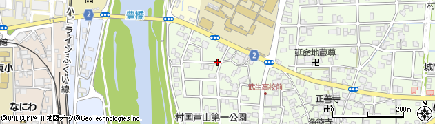 ドクターベルツ武生営業所周辺の地図