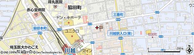 埼玉県川越市菅原町23周辺の地図