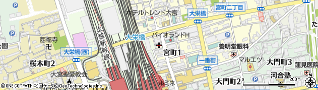 株式会社ディスクユニオン　大宮店周辺の地図