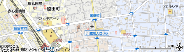 埼玉県川越市菅原町1周辺の地図